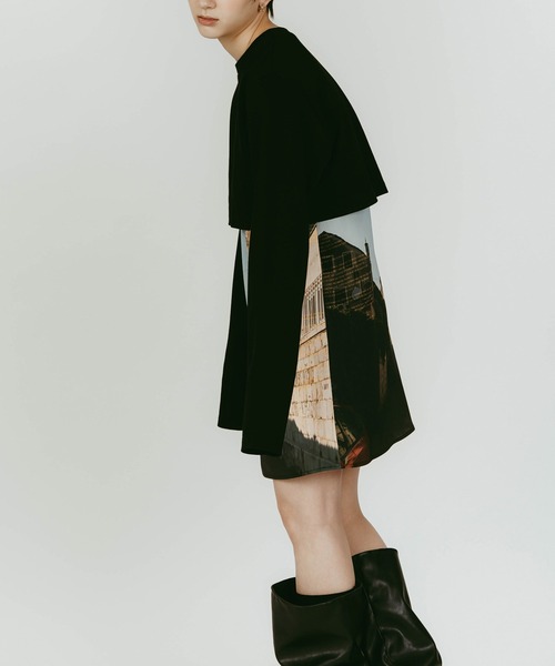 Knuth Marf（クヌースマーフ）の「【Knuth Marf】scenery print mini one piece（ワンピース・レディース・マルチ・FREE）」の4枚目の写真