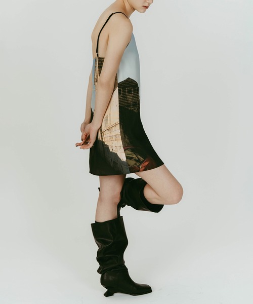 Knuth Marf（クヌースマーフ）の「【Knuth Marf】scenery print mini one piece（ワンピース・レディース・マルチ・FREE）」の6枚目の写真