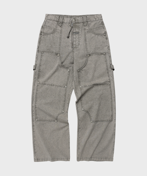 THEVINYLHOUSE（ザバイニルハウス）の「OPEN DOUBLE KNEE PANTS GREY（その他パンツ・メンズ・その他・S/M/L）」の3枚目の写真