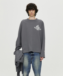 HEUTE（ホイテ）の「HET BEER MISSION T-SHIRT (DARK GREY)（Tシャツ/カットソー）」