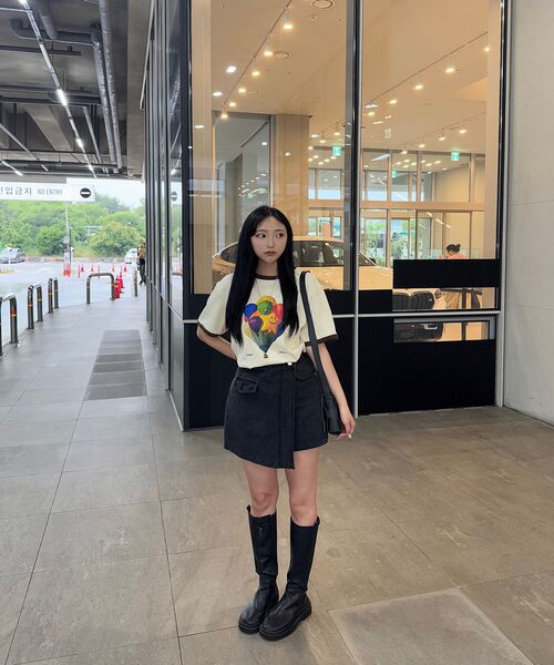COVERNAT（カバーナット）の「[YOSIGO] バルーンフェスティバルリンガーTシャツ バター（Tシャツ/カットソー・レディース・その他・S/M/L/XL/XS/XXL）」の6枚目の写真