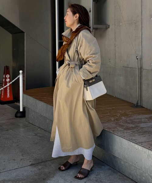 NOLLEY’S（ノーリーズ）の「HINERI　キャンバスコンビS（ショルダーバッグ・レディース・イエロー/ピンク/グレイッシュベージュ/ライトブルー・FREE）」の7枚目の写真