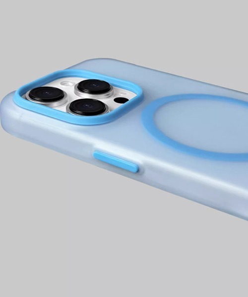 Fun & Daily（ファンアンドデイリー）の「Magsafe対応 Clear Color iPhone 16 17 Case  / アイフォンケース（スマホケース/カバー・レディース・グリーン/ブルー/ブラック/パープル/ホワイト・iPhone 17 Pro Max/iPhone 17 Pro/iPhone 17/iPhone 16 Pro/iPhone 16/iPhone 16 Pro Max）」の7枚目の写真