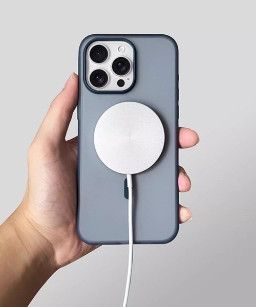 Fun & Daily（ファンアンドデイリー）の「Magsafe対応 Clear Color iPhone 16 17 Case  / アイフォンケース（スマホケース/カバー・レディース・グリーン/ブルー/ブラック/パープル/ホワイト・iPhone 17 Pro Max/iPhone 17 Pro/iPhone 17/iPhone 16 Pro/iPhone 16/iPhone 16 Pro Max）」の13枚目の写真