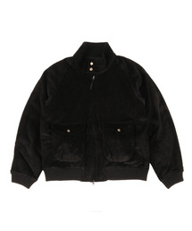 ERTR（イーアールティーアール）の「Frontier Corduroy Harrington Jacket Black（その他アウター）」
