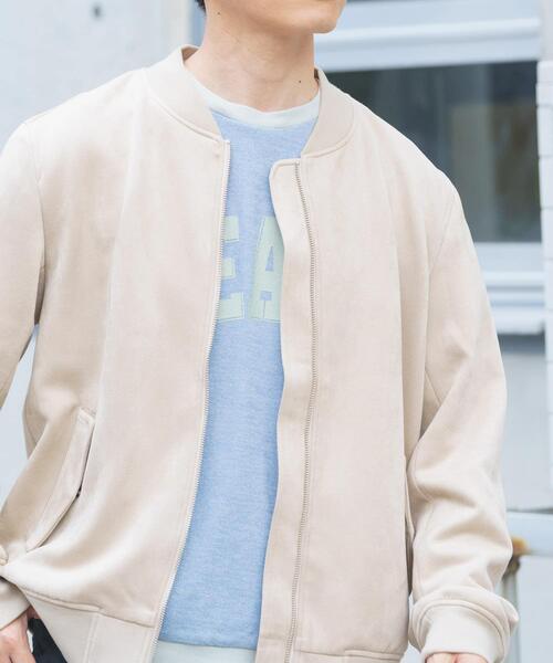 ITEMS URBANRESEARCH(アイテムズ アーバンリサーチ)の「F.S. ジップアップブルゾン(ブルゾン・メンズ・チャコールグレー/ブラウン/ライトベージュ・LARGE/MEDIUM)」の18枚目の写真