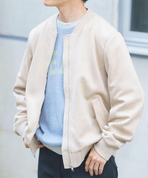 ITEMS URBANRESEARCH(アイテムズ アーバンリサーチ)の「F.S. ジップアップブルゾン(ブルゾン・メンズ・チャコールグレー/ブラウン/ライトベージュ・LARGE/MEDIUM)」の19枚目の写真