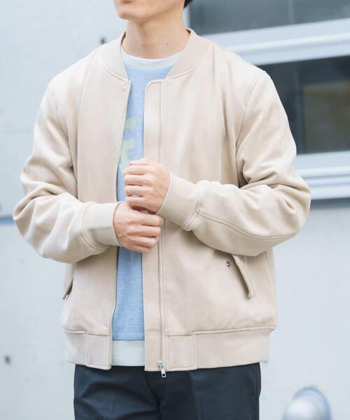 ITEMS URBANRESEARCH(アイテムズ アーバンリサーチ)の「F.S. ジップアップブルゾン(ブルゾン・メンズ・チャコールグレー/ブラウン/ライトベージュ・LARGE/MEDIUM)」の20枚目の写真