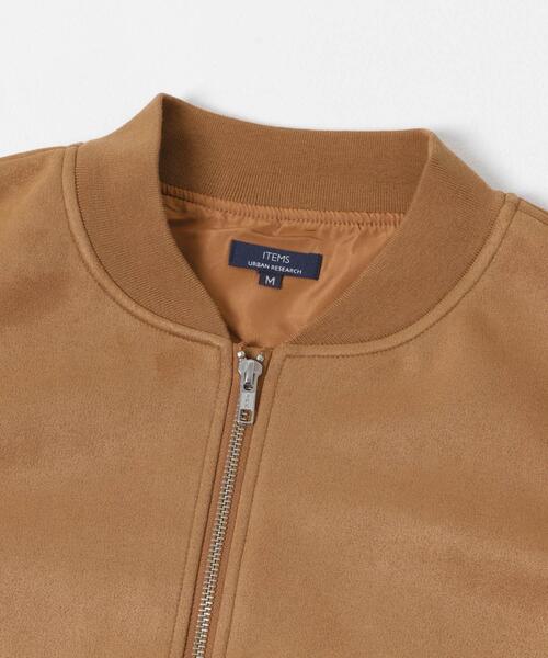 ITEMS URBANRESEARCH（アイテムズ アーバンリサーチ）の「F.S. ジップアップブルゾン（ブルゾン・メンズ・チャコールグレー/ブラウン/ライトベージュ・LARGE/MEDIUM）」の8枚目の写真