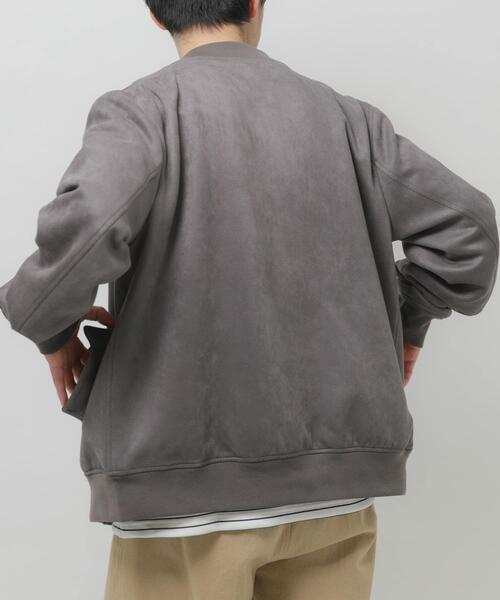 ITEMS URBANRESEARCH（アイテムズ アーバンリサーチ）の「F.S. ジップアップブルゾン（ブルゾン・メンズ・チャコールグレー/ブラウン/ライトベージュ・LARGE/MEDIUM）」の11枚目の写真