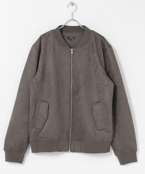 ITEMS URBANRESEARCH（アイテムズ アーバンリサーチ）の「F.S. ジップアップブルゾン（ブルゾン・メンズ・チャコールグレー/ブラウン/ライトベージュ・LARGE/MEDIUM）」の20枚目の写真