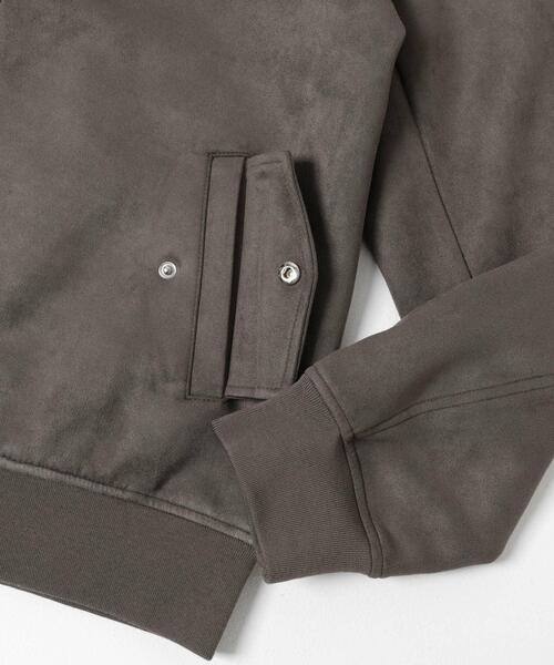 ITEMS URBANRESEARCH（アイテムズ アーバンリサーチ）の「F.S. ジップアップブルゾン（ブルゾン・メンズ・チャコールグレー/ブラウン/ライトベージュ・LARGE/MEDIUM）」の21枚目の写真