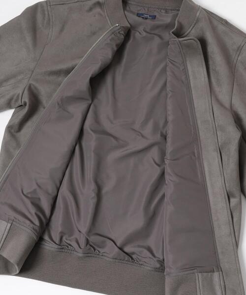 ITEMS URBANRESEARCH（アイテムズ アーバンリサーチ）の「F.S. ジップアップブルゾン（ブルゾン・メンズ・チャコールグレー/ブラウン/ライトベージュ・LARGE/MEDIUM）」の22枚目の写真