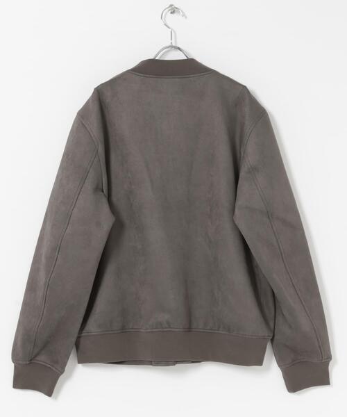 ITEMS URBANRESEARCH(アイテムズ アーバンリサーチ)の「F.S. ジップアップブルゾン(ブルゾン・メンズ・チャコールグレー/ブラウン/ライトベージュ・LARGE/MEDIUM)」の15枚目の写真