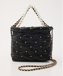 rienda | チェーンデコレーションミニバッグ 春服(ショルダーバッグ)