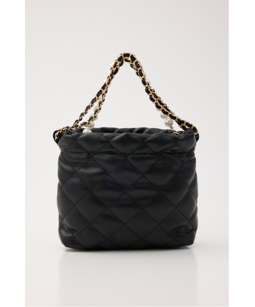 rienda（リエンダ）の「チェーンデコレーションミニバッグ 春服（ショルダーバッグ・レディース・ホワイト/ブラック/レッド/ブルー・FREE）」の10枚目の写真