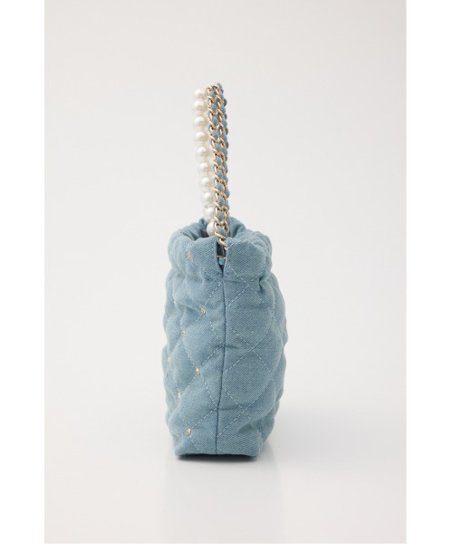 rienda（リエンダ）の「チェーンデコレーションミニバッグ 春服（ショルダーバッグ・レディース・ホワイト/ブラック/レッド/ブルー・FREE）」の15枚目の写真