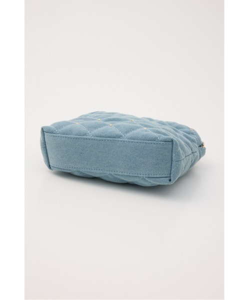 rienda（リエンダ）の「チェーンデコレーションミニバッグ 春服（ショルダーバッグ・レディース・ホワイト/ブラック/レッド/ブルー・FREE）」の17枚目の写真