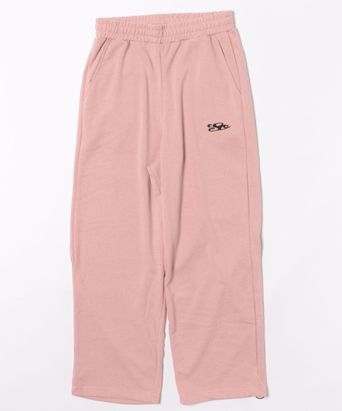 8(eight)(エイト)の「総柄ロゴパンツ(スウェットパンツ・メンズ・ピンク/ブラック/グレー・LARGE/MEDIUM)」の6枚目の写真