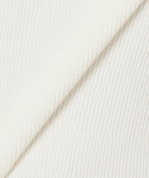 JOURNAL STANDARD(ジャーナルスタンダード)の「ウォッシャブルペプラムプルオーバー(ニット/セーター・レディース・ブラック/ホワイト・FREE)」の6枚目の写真