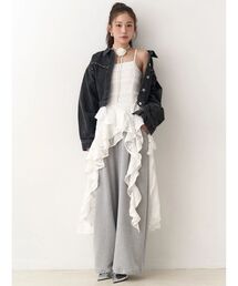 CALNAMUR | アシンメトリーヘムワンピース(ワンピース)