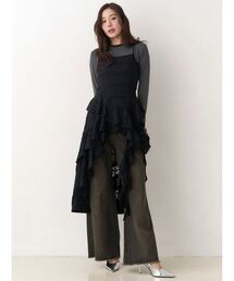 CALNAMUR（カルナムール）の「アシンメトリーヘムワンピース（ワンピース）」