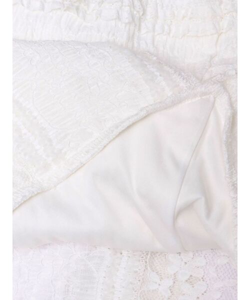 CALNAMUR(カルナムール)の「アシンメトリーヘムワンピース(ワンピース・レディース・ブラック/オフホワイト/イエロー・FREE)」の6枚目の写真