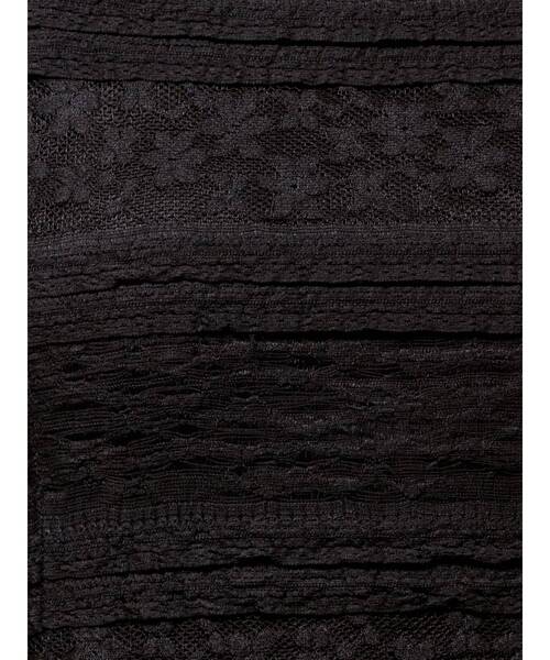 CALNAMUR(カルナムール)の「アシンメトリーヘムワンピース(ワンピース・レディース・ブラック/オフホワイト/イエロー・FREE)」の8枚目の写真