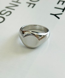 BEATJIVE（ビートジャイブ）の「印台リング ステンレス メンズ シルバー ゴールド（リング）」