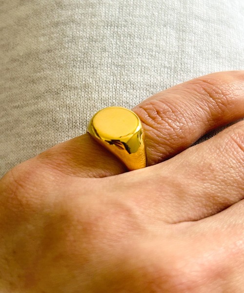 BEATJIVE（ビートジャイブ）の「印台リング ステンレス メンズ シルバー ゴールド（リング・メンズ・シルバー/ゴールド系その他/シルバー系その他/ゴールド/ゴールド系その他2/シルバー系その他2・FREE）」の14枚目の写真