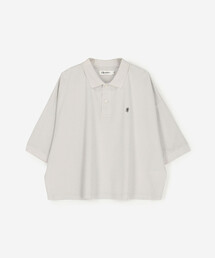 GYMPHLEX/ジムフレックス] ポロカラードルマンスリーブプルオーバー