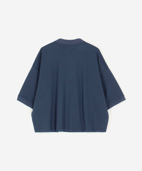 GYMPHLEX(ジムフレックス)の「Gymphlex | ハイゲージ鹿の子 ポロシャツ WOMEN(ポロシャツ・レディース・ブラック/ピンク系その他/オフホワイト/ブルー・14)」の17枚目の写真