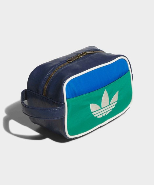 adidas（アディダス）の「オリジナルス バリュアブルズ ポーチ【adidas Golf/アディダスゴルフ】（ハンドバッグ・メンズ・グリーン/ブルー・FREE）」の4枚目の写真