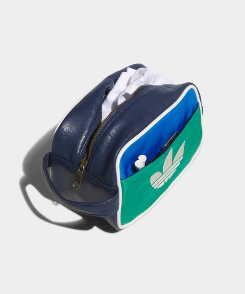 adidas（アディダス）の「オリジナルス バリュアブルズ ポーチ【adidas Golf/アディダスゴルフ】（ハンドバッグ・メンズ・グリーン/ブルー・FREE）」の5枚目の写真