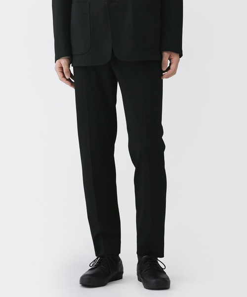 無印良品(ムジルシリョウヒン)の「紳士 ストレッチジャージースリムテーパードパンツ(その他パンツ・メンズ・ブラック/ダークグレー/ダークネイビー・L/M/S/XL)」の1枚目の写真