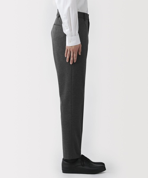 無印良品(ムジルシリョウヒン)の「紳士 ストレッチジャージースリムテーパードパンツ(その他パンツ・メンズ・ブラック/ダークグレー/ダークネイビー・L/M/S/XL)」の9枚目の写真