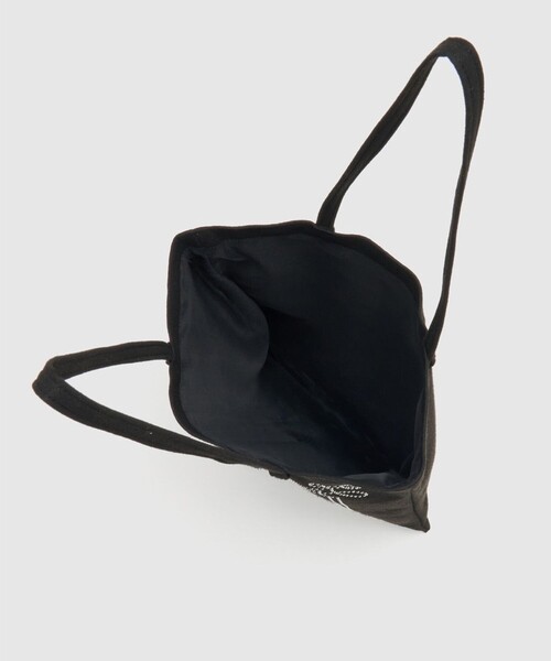 tanakadaisuke(タナカダイスケ)の「【tanakadaisuke/タナカダイスケ】Rhinestone frame tote bag/ラインストーンフレームトートバッグ(トートバッグ・レディース・ブラック/グレー・FREE)」の17枚目の写真