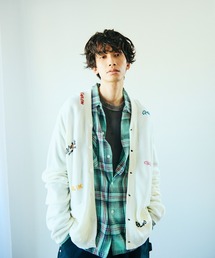 PENNEY'S / ぺニーズ HAND EMBROIDERY CARDIGAN 刺繍 アクリルカーディガン