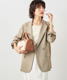 NOLLEY’S Sophi | ウォッシャブルリネンライクオーバージャケット(テーラードジャケット)