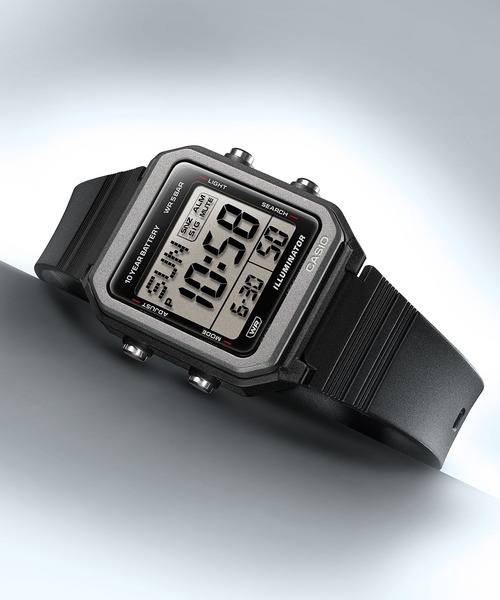 CASIO(カシオ)の「CASIO Collection / W-221H-1AJF(デジタル腕時計・メンズ・ブラック・FREE)」の4枚目の写真