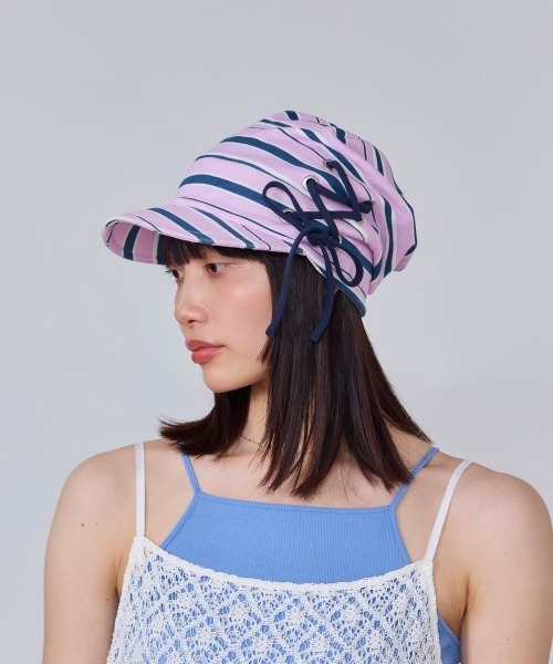 OVERRIDE(オーバーライド)の「OVERRIDE OGC OSLO CAP / オーバーライド(キャップ・レディース・ピンク/ブラック/ライトブルー・57~59cm)」の3枚目の写真