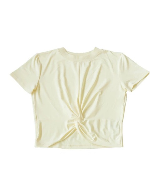 antiqua(アンティカ)の「モックネックウェア(Tシャツ/カットソー・レディース・イエロー系その他/ブラック/ホワイト・2/1)」の16枚目の写真