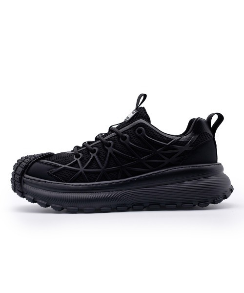 DISTORTION(ディストーション)の「ディストーション アウトロー DISTORTION OUTLAW 5cm メンズ 厚底 スニーカー DIS25F0002(スニーカー・メンズ・Black/White・40/43/42/41)」の4枚目の写真
