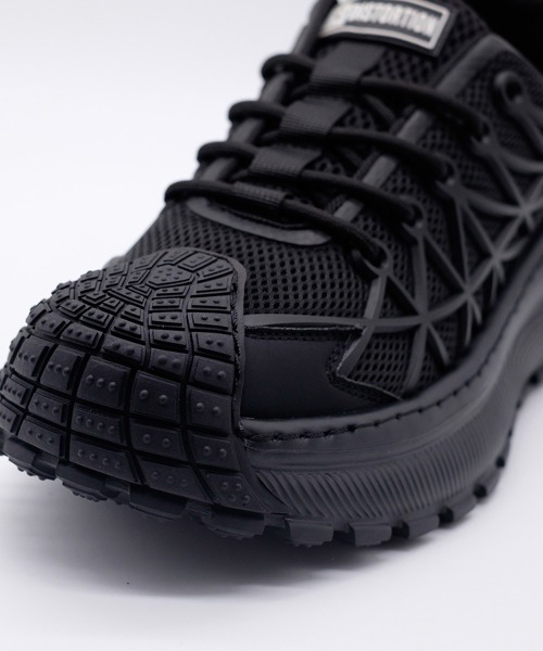 DISTORTION(ディストーション)の「ディストーション アウトロー DISTORTION OUTLAW 5cm メンズ 厚底 スニーカー DIS25F0002(スニーカー・メンズ・Black/White・40/43/42/41)」の11枚目の写真