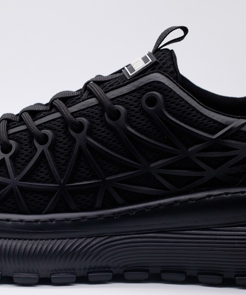 DISTORTION(ディストーション)の「ディストーション アウトロー DISTORTION OUTLAW 5cm メンズ 厚底 スニーカー DIS25F0002(スニーカー・メンズ・Black/White・40/43/42/41)」の12枚目の写真