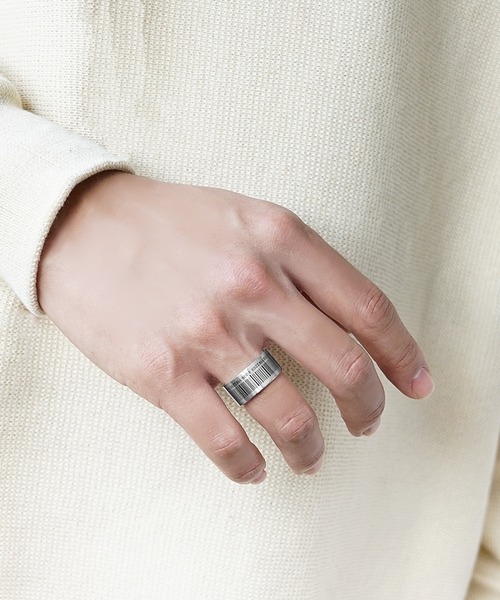MinoriTY(マイノリティ)の「【MinoriTY select】レジスターコードリング 指輪 メンズ ウィメンズ ユニセックス(リング・メンズ・シルバー・L/M/S)」の7枚目の写真