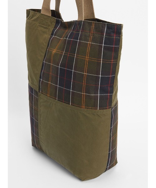 Barbour(バブアー)の「【TRANSPORT / トランスポート】パッチワーク トートバッグ(トートバッグ・メンズ・ネイビー/グリーン・ONE SIZE)」の9枚目の写真