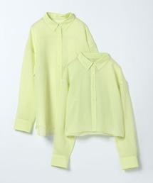 JEANASIS | 【選べる着丈】セミグロスシアーシャツ/647671(シャツ/ブラウス)