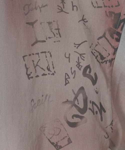 JEANASIS（ジーナシス）の「【選べる着丈】セミグロスシアーシャツ/647671（シャツ/ブラウス・レディース・ブラック/ブラウン系その他/ホワイト/ライム・MEDIUM/LARGE）」の17枚目の写真