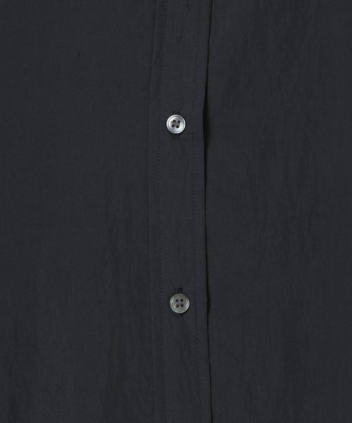 JEANASIS（ジーナシス）の「【選べる着丈】セミグロスシアーシャツ/647671（シャツ/ブラウス・レディース・ブラック/ブラウン系その他/ホワイト/ライム・MEDIUM/LARGE）」の15枚目の写真